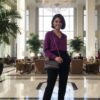 شنطة كتف شولدر جلد طبيعي بني داكن – كلاسيك مع يد سلسلية | Dark Brown Classic Leather Shoulder Bag – Chain Handle Handmade