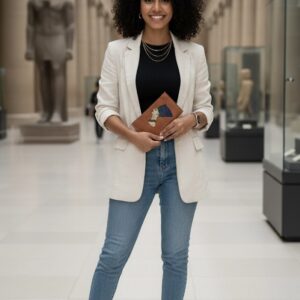 محفظة نسائي – تصميم كليوبترا | صناعة يدوية – AMY