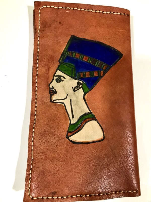 محفظة نسائي – تصميم كليوبترا | صناعة يدوية – AMY