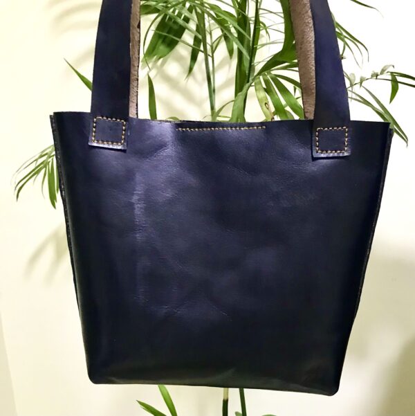 حقيبة جلد طبيعي توت عنخ آمون | AMY Handmade Egyptian Tote Bag